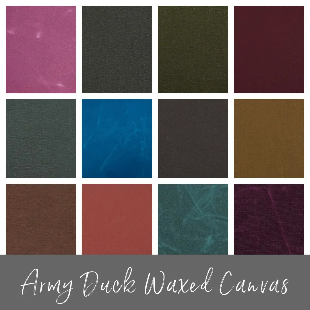 Army Duck Waxed Canvas - 13.5 oz/square yard - TexWax™ Finish