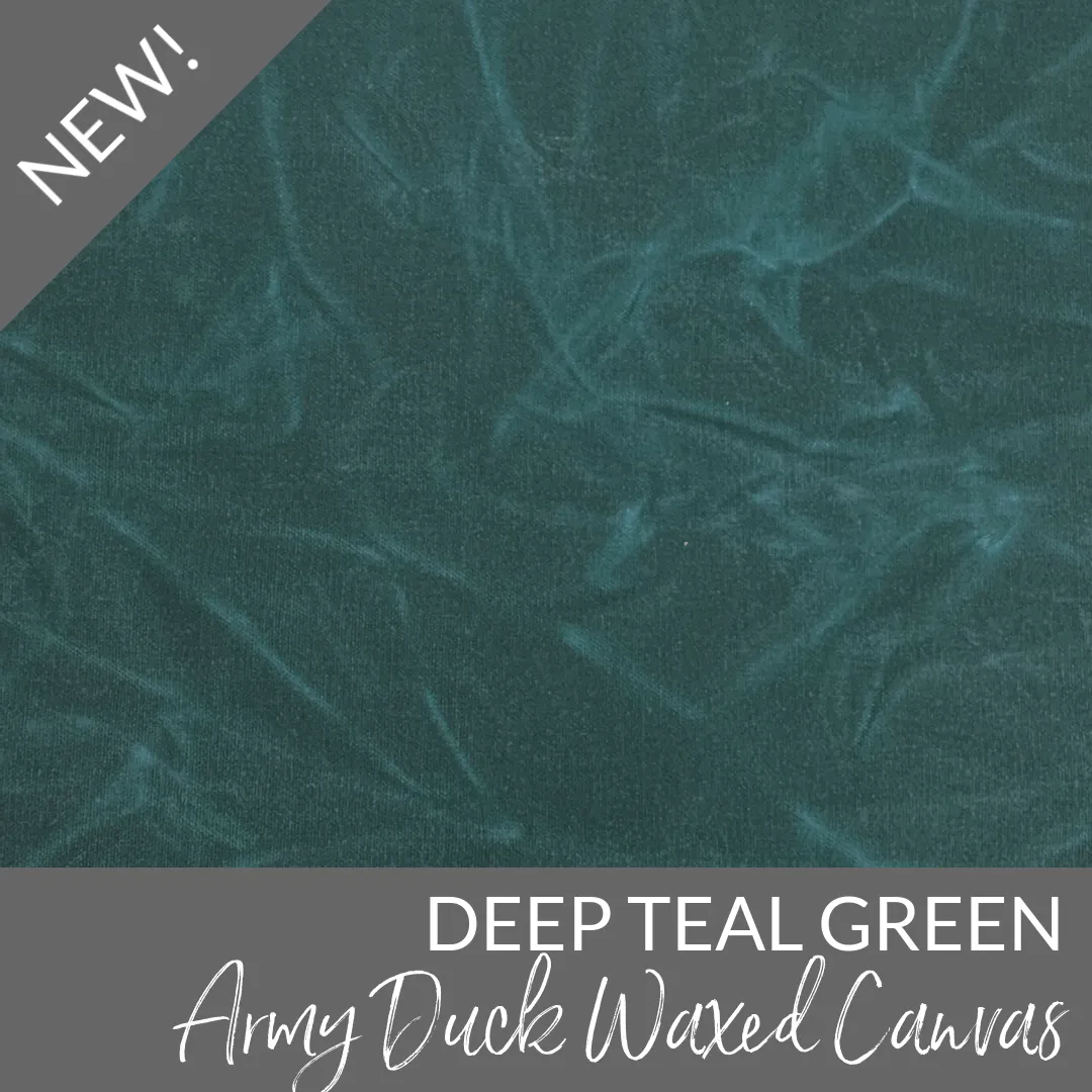 Army Duck Waxed Canvas - 13.5 oz/square yard - TexWax™ Finish