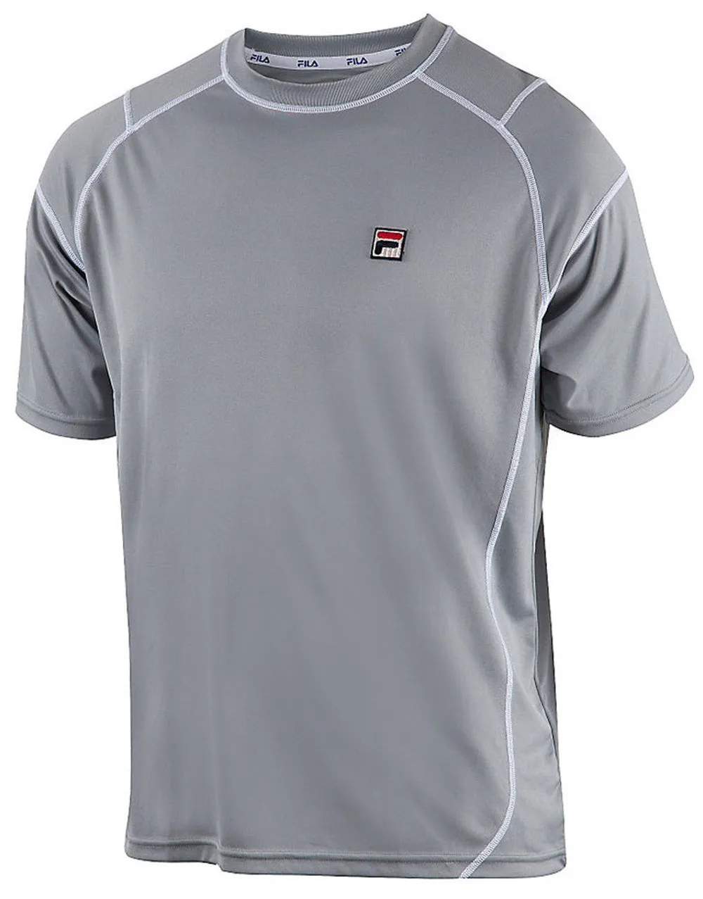 Baseline Solid Crew Neck Shirt by Fila
