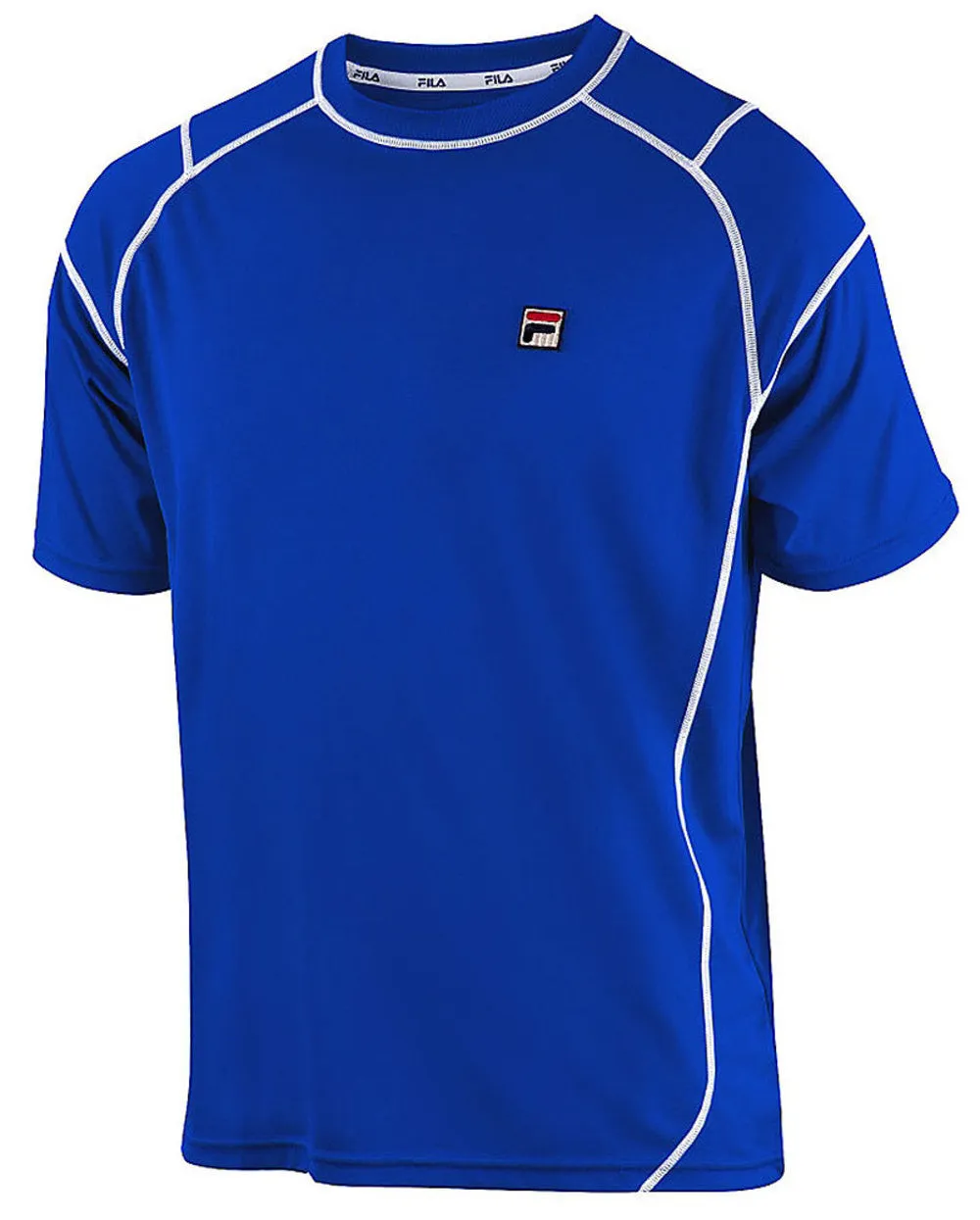 Baseline Solid Crew Neck Shirt by Fila