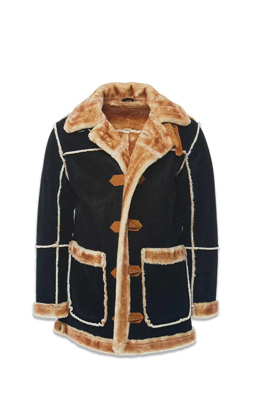 Big Men's Denali Shearling Jacket (Black Coffee)