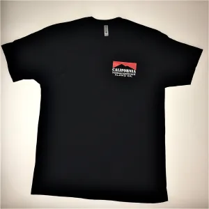 California Bike and Snowboard Classic Tee Black