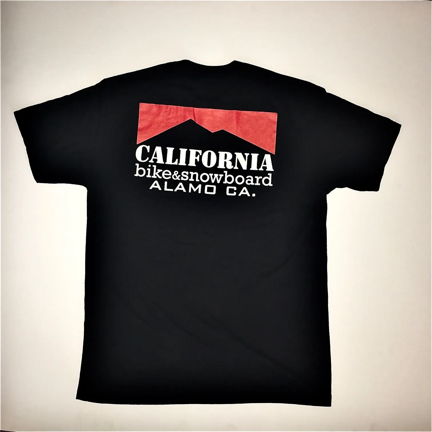 California Bike and Snowboard Classic Tee Black