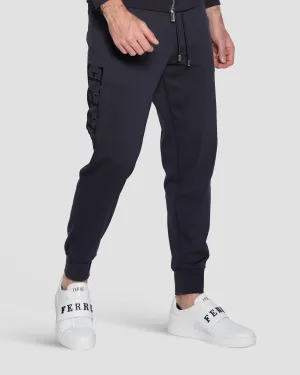 Embroidered Track Pants