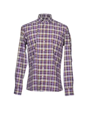 Etro Man Shirt Purple 8 UK