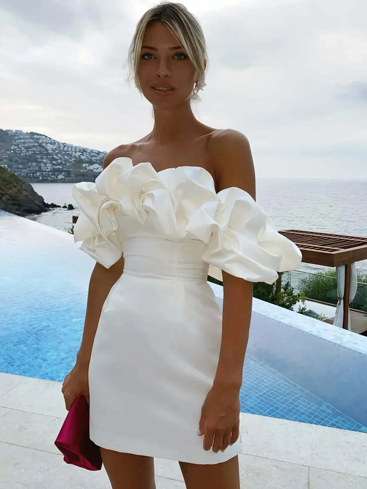 Evening Ruffles Party  Dresses
