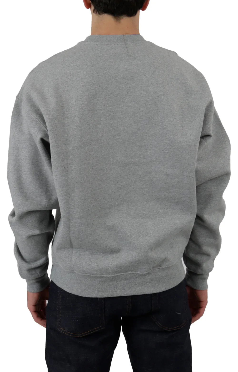 Group Logo Crewneck - Heather Grey