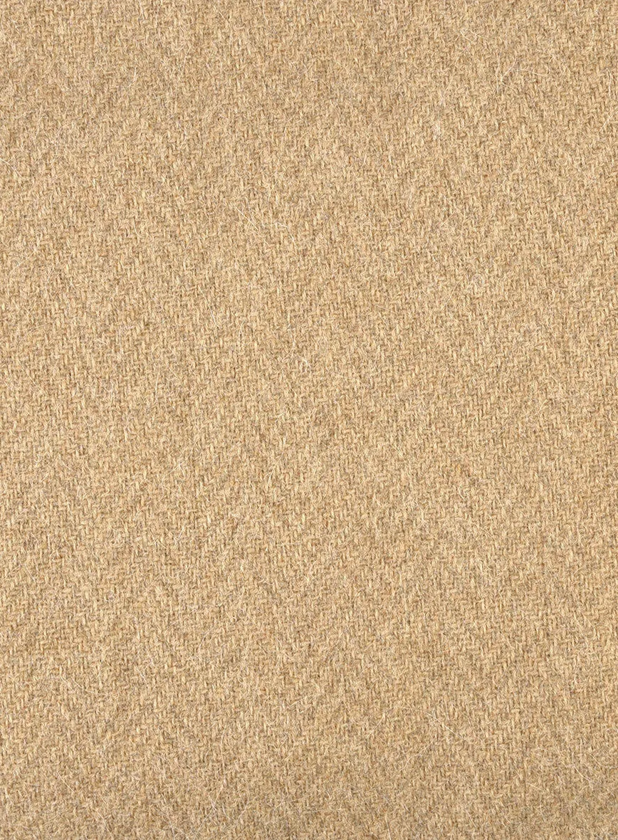 Harris Tweed Beige Herringbone Suit