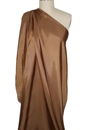 Japanese Bemberg Rayon Lining - Milk Chocolate