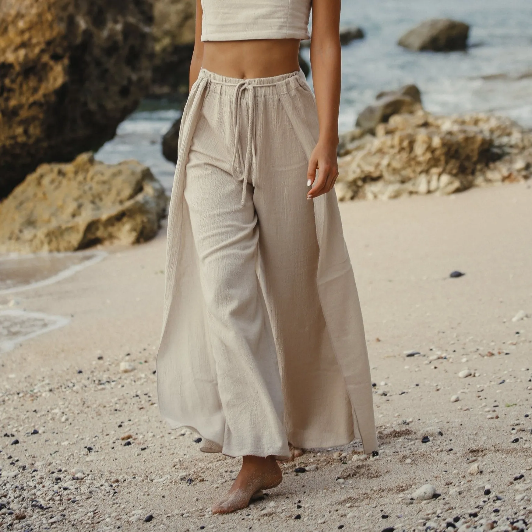 June Pants - Oatmeal