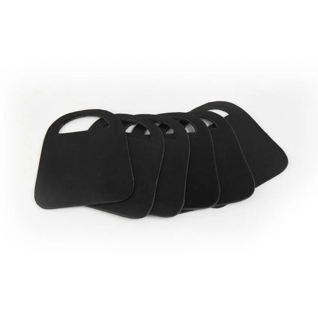 Leather Coasters Pack Of 6