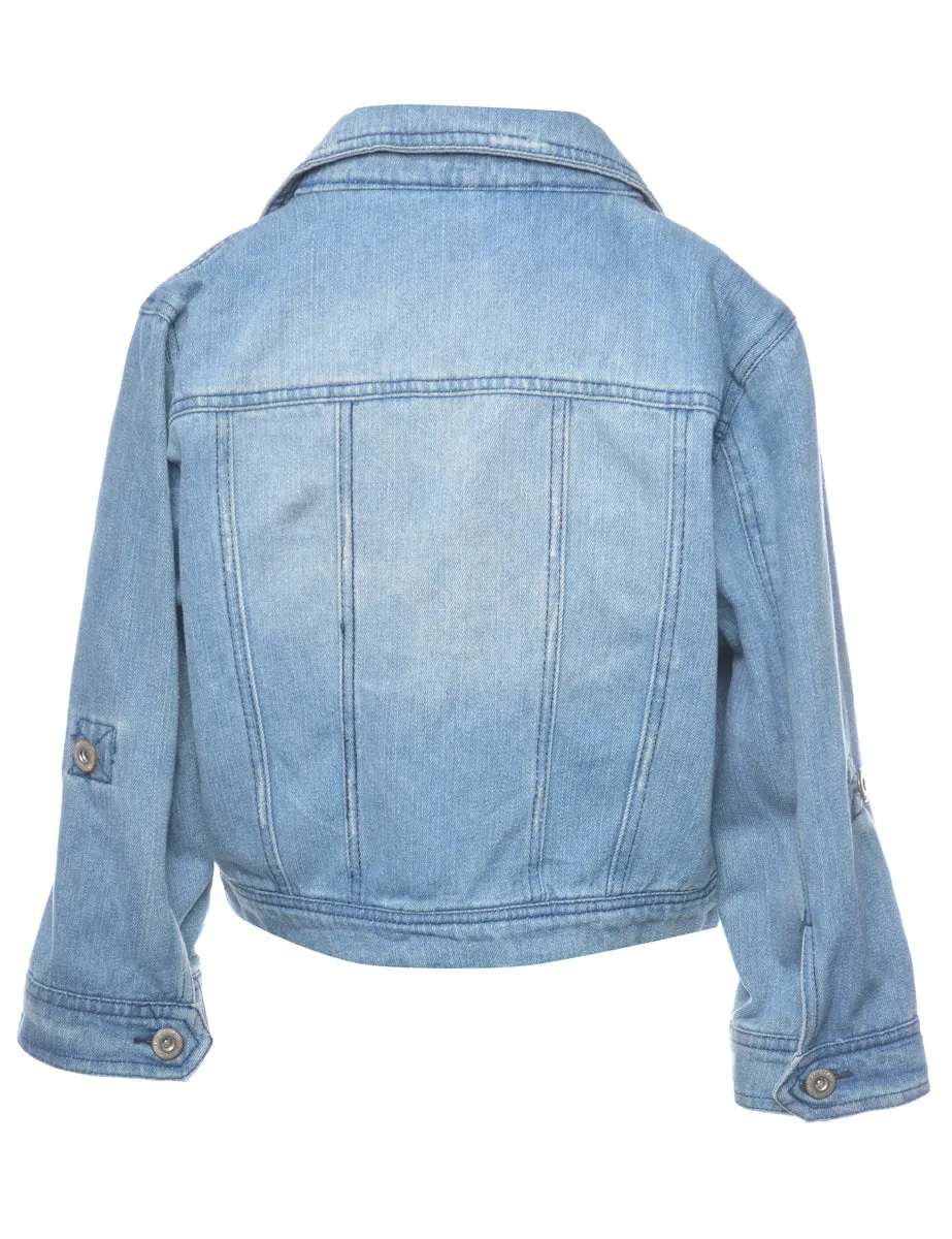 Light Wash Denim Jacket - M