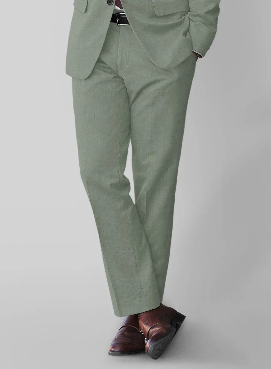 Marco Stretch Oak Green Wool Suit
