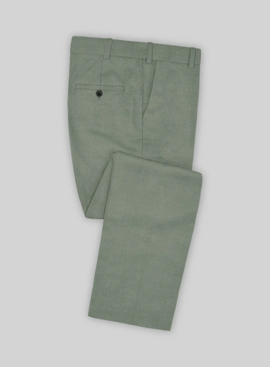 Marco Stretch Oak Green Wool Suit