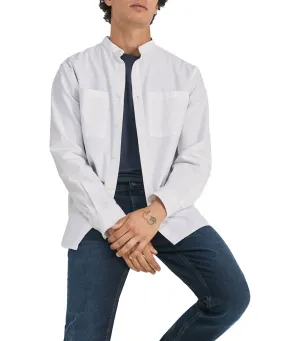 Oxford Shirt with Mandarin Collar 8