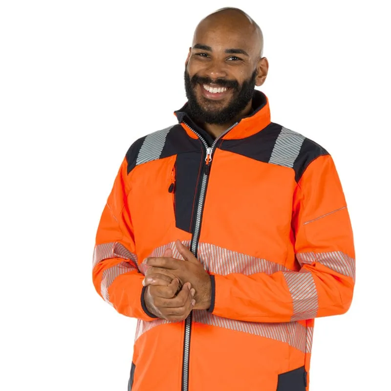 Portwest PW3 Hi-Vis Softshell Jacket T402