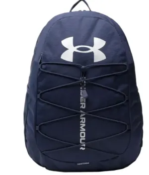 Under Armour Hustle Sport Backpack Navy/Silver