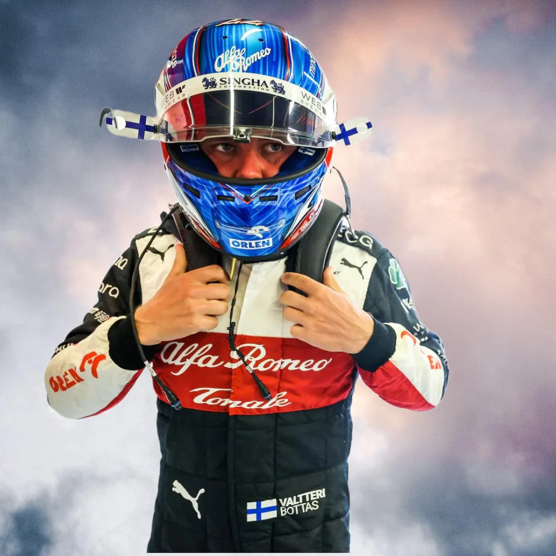 Valtteri Bottas 2022 Alfa Romeo Official Replica Racing Suit New