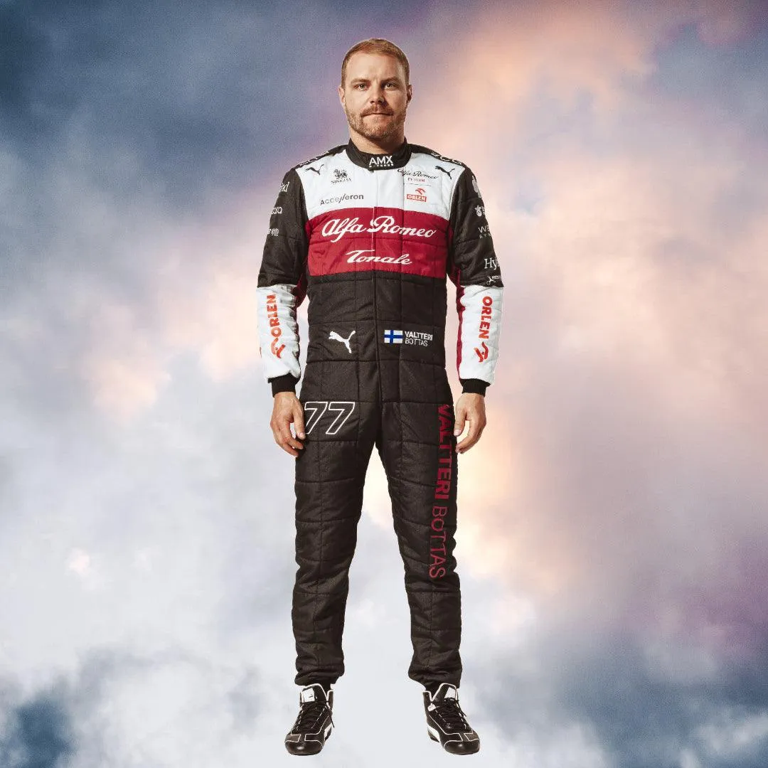 Valtteri Bottas 2022 Alfa Romeo Official Replica Racing Suit New