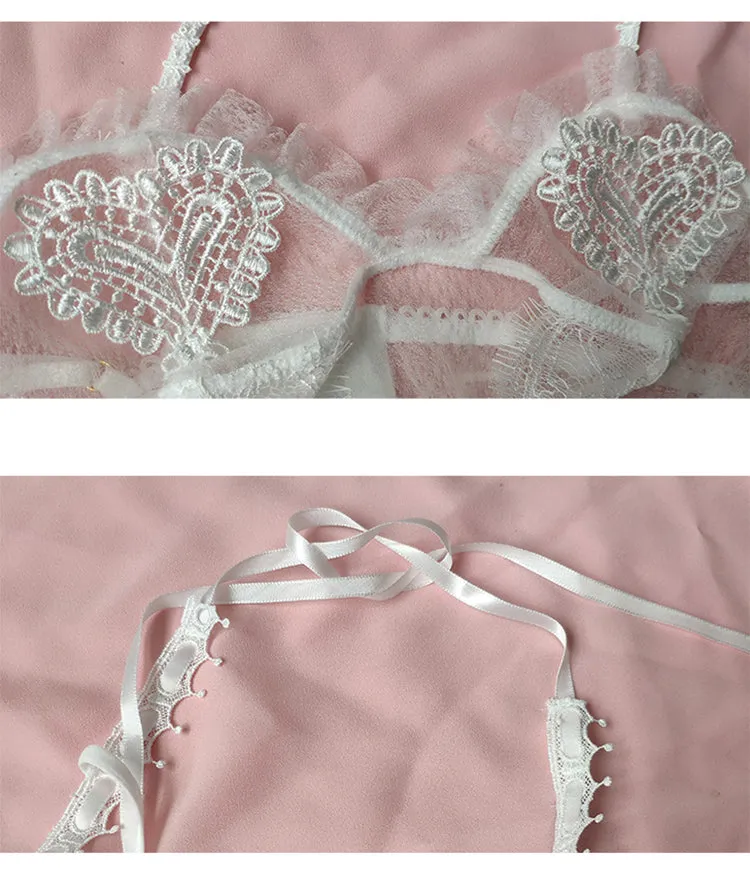 VenusFox Sexy underwear Women Lingerie Sexy Sleep Wear Short Dress Lace Mesh Cute Smooth Comfortable Young Girl Valentine's Day Wedding