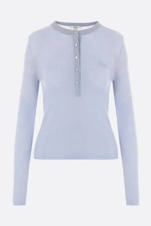 Wool Henley Sweater