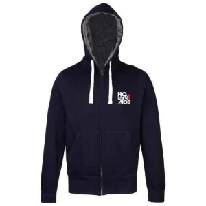Zip Up Block Haus Fur Hoodie